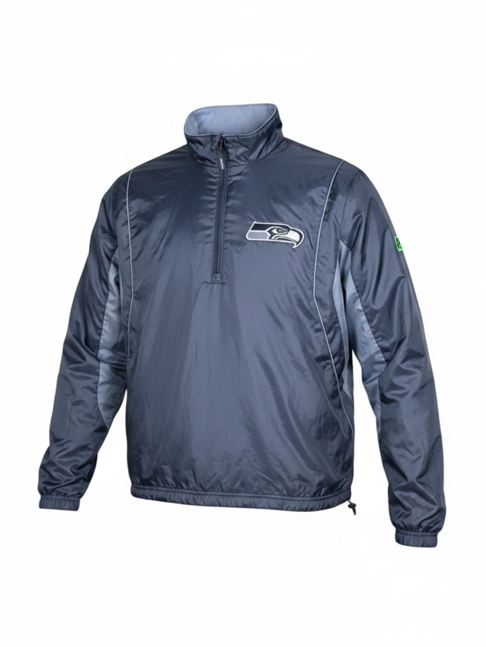 💚💙 Vintage Seattle Seahawks Reversible Half-Zip Jacket 💙💚